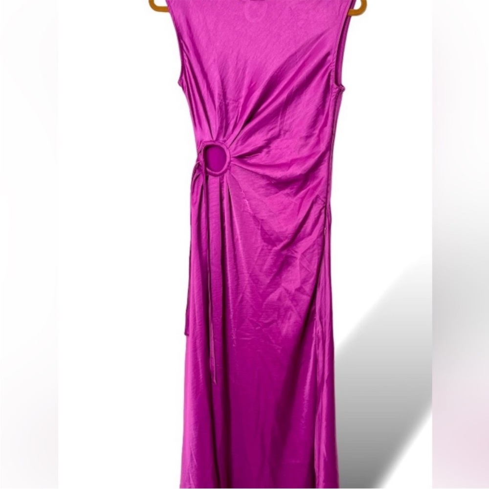 House of Harlow 1960 keyhole dress purple